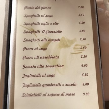 Add'u' Mimi' - Menu - Italian Near Me - Pompei, NA