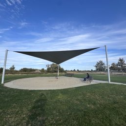 Sand area for kids