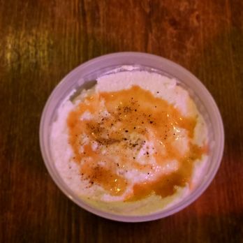 Groove - Ricotta topped with Canadian raw honey and fresh black pepper - Lounges Near Me - New York, New York Groove - Ricotta topped with Canadian raw honey and fresh black pepper - Lounges Near Me - New York, New York