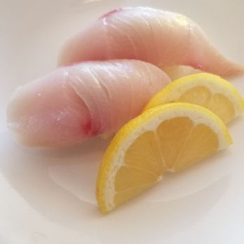 Anaba - yellow tail sushi- 2 piece for $5.75 - Japanese Near Me - Oxnard, California Anaba - yellow tail sushi- 2 piece for $5.75 - Japanese Near Me - Oxnard, California