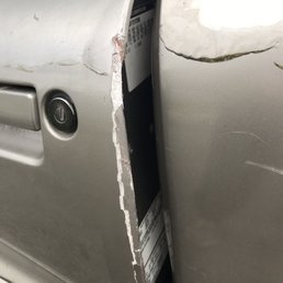 Damaged door