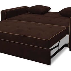 Navarro's Furniture - Jacksonville Loveseat Pull out Sleeper Java by Lifestyle Solutions -
