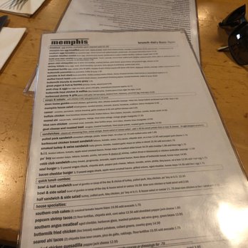 Memphis Cafe - Menu - Southern Near Me - Costa Mesa, California Memphis Cafe - Menu - Southern Near Me - Costa Mesa, California