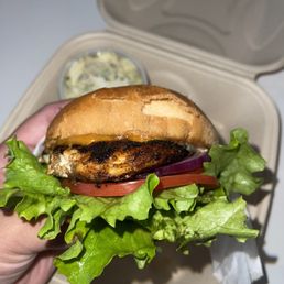 Cajun Grilled Chicken Sandwich Cajun Grilled Chicken Sandwich
