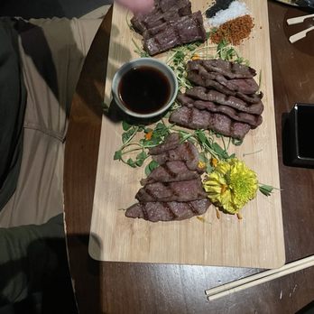 Hestia Rooftop - Wagyu sampler - Asian Fusion Near Me - Charlotte, North Carolina Hestia Rooftop - Wagyu sampler - Asian Fusion Near Me - Charlotte, North Carolina