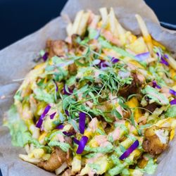 The Drunken Burrito - Las colombianas fries