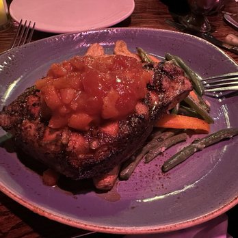 Clinkerdagger - Grilled Pork Chop with Apricot Chutney - Seafood Near Me - Spokane, Washington