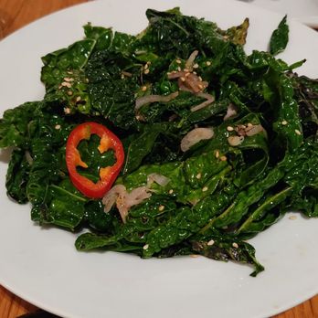 Blue Ocean Robata & Sushi Bar - Kale salad... before "personalizing" it to taste. - Asian Fusion Near Me - Carlsbad, California Blue Ocean Robata & Sushi Bar - Kale salad... before "personalizing" it to taste. - Asian Fusion Near Me - Carlsbad, California
