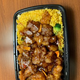a meal in a plastic container a meal in a plastic container