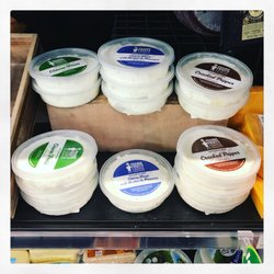 They carry Prairie Fruits Farm chevre, from Urbana!