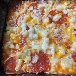 Crustless pizza (just toppings)