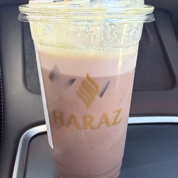 Haraz Coffee House - Lavender Matcha Latte - Coffee & Tea Near Me - Pembroke Pines, Florida
