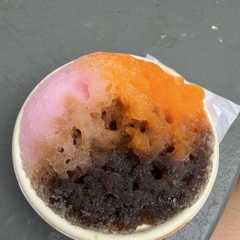 Ice Garden - Guava rootbeer lilikoi - Desserts Near Me - Aiea, Hawaii
