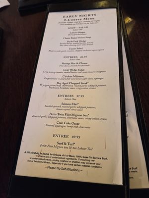 Menu photo 1 Hyde Park Prime Steakhouse Beachwood, OH Menu photo 1 Hyde Park Prime Steakhouse Beachwood, OH