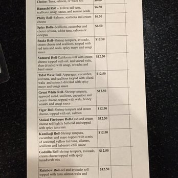 Shokai Sushi - Here is the menu, as of December 2016 - Sushi Bars Near Me - Fairfield, Iowa Shokai Sushi - Here is the menu, as of December 2016 - Sushi Bars Near Me - Fairfield, Iowa