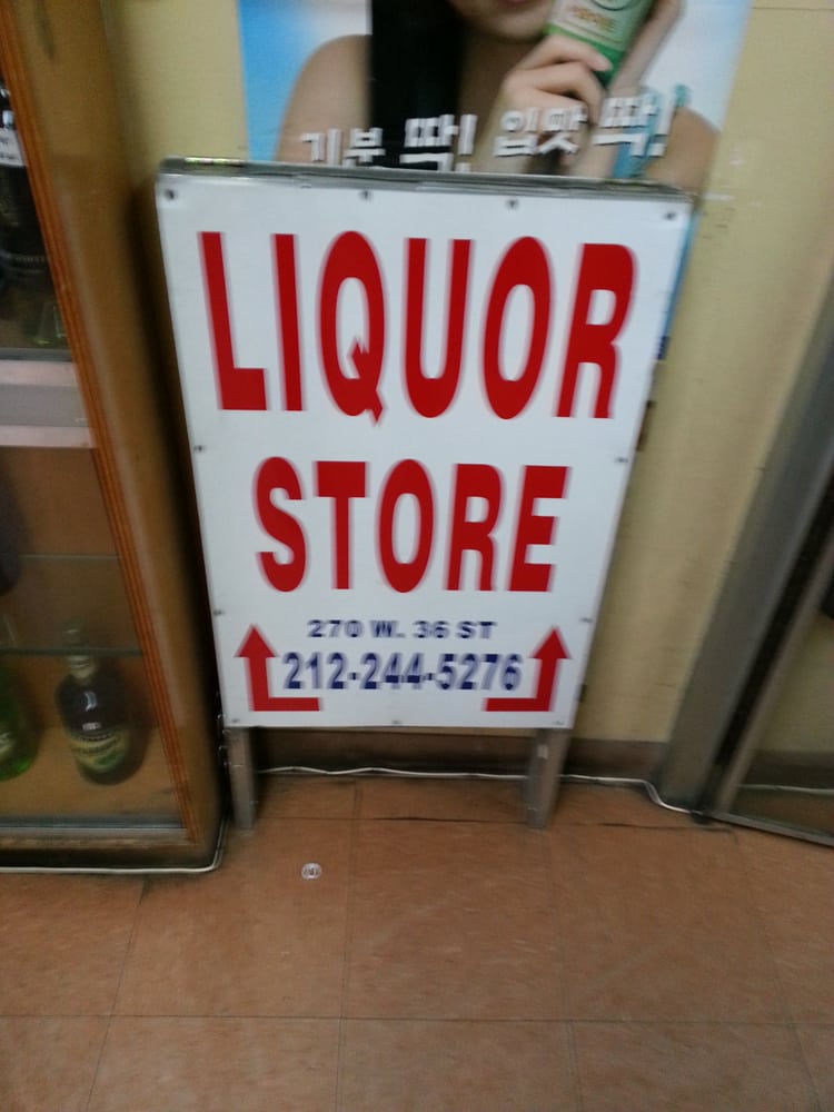 HARRY’S LIQUORS Updated October 2024 270 W 36th St, New York, New