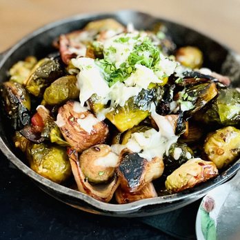 Delaney's Tavern - Honey Chili Pepper Roasted Brussel Sprouts $13 - New American Near Me - Orlando, Florida Delaney's Tavern - Honey Chili Pepper Roasted Brussel Sprouts $13 - New American Near Me - Orlando, Florida
