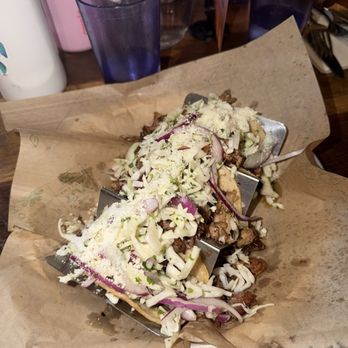 Manitou Brewing - Crispy Grilled chicken in soft taco - Breweries Near Me - Manitou Springs, Colorado