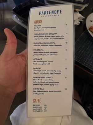 Menu photo 7 Partenope Ristorante Dallas, TX Menu photo 7 Partenope Ristorante Dallas, TX
