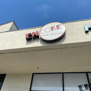 Encore Hair Studio - Encore sign - Hair Salons Near Me - Signal Hill, California Encore Hair Studio - Encore sign - Hair Salons Near Me - Signal Hill, California