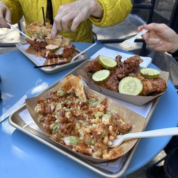 Namkeen - Spicy Maple Wings + Chicken Tikka Masala Mac & Cheese + Chicken and Waffles :) - Chicken Shop Near Me - Brooklyn, New York