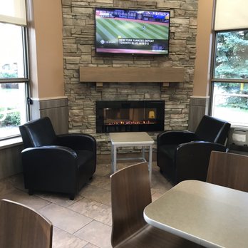 Tim Hortons - Fireplace and Tv seating area - Bakeries Near Me - Barrie, Ontario Tim Hortons - Fireplace and Tv seating area - Bakeries Near Me - Barrie, Ontario