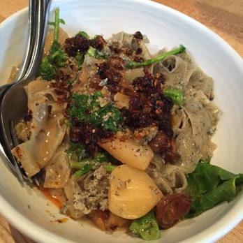 Joule - Black sesame noodle - Korean Near Me - Seattle, Washington Joule - Black sesame noodle - Korean Near Me - Seattle, Washington