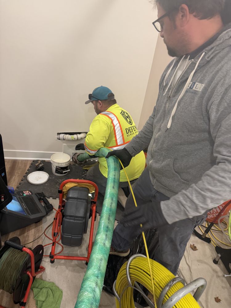 Slide of Defend Sewer Repair