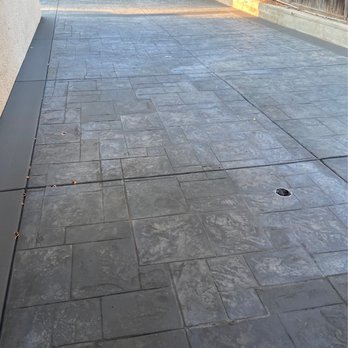 Aloha Concrete - My new stamped concrete patio - Masonry/Concrete Near Me Aloha Concrete - My new stamped concrete patio - Masonry/Concrete Near Me