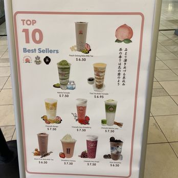 Pink Pink Tea Shoppe - Top 10 drinks - Bubble Tea Near Me - San Mateo, California