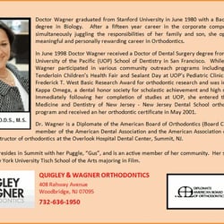 Quigley & Wagner Orthodontics - Please CLICK For Larger Image