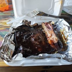 Kretzschy's Smokey BBQ - Half slab ribs