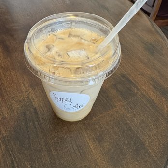 Kapéj Coffee - Iced Dulce de Leche Latte - Cafes Near Me - Chicago, Illinois Kapéj Coffee - Iced Dulce de Leche Latte - Cafes Near Me - Chicago, Illinois