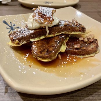 Snooze, an A.M. Eatery - Funky monkey toast - Breakfast & Brunch Near Me - Orange, California Snooze, an A.M. Eatery - Funky monkey toast - Breakfast & Brunch Near Me - Orange, California