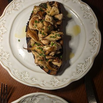 Saint Bibiana - Mushroom toast - Italian Near Me - Savannah, Georgia