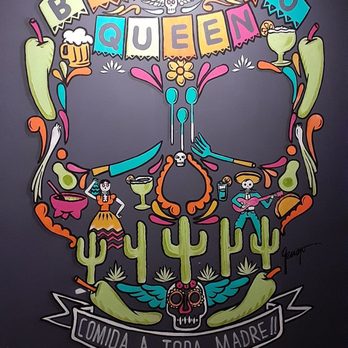 Barrio Queen - Wall between the bathrooms. - Mexican Near Me - Phoenix, Arizona Barrio Queen - Wall between the bathrooms. - Mexican Near Me - Phoenix, Arizona