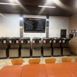 Yozen Frogurt - All different yogurts to fill up the cup