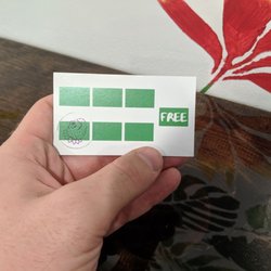 Tropic Berry Cafe - Rewards card