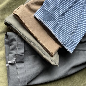 Original Hems - Ruined $500 worth of pants - Sewing & Alterations Near Me - Santa Ana, California Original Hems - Ruined $500 worth of pants - Sewing & Alterations Near Me - Santa Ana, California