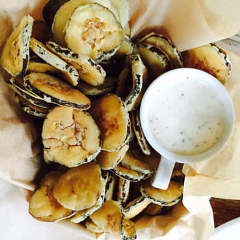 Pickle Jar Kitchen - Fried pickle chips - New American Near Me - Falmouth, Massachusetts