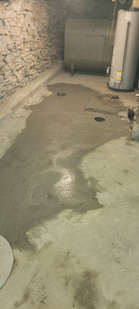 Slide of Go Away Drains