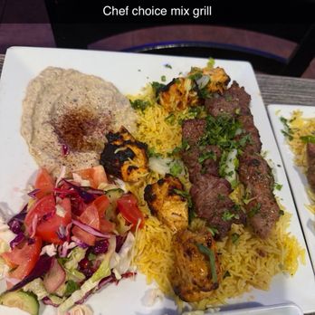 Damascus House Cuisine - Chef choice mix grill - Mediterranean Near Me - Anaheim, California
