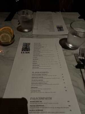 Menu photo 3 Ceiba Orlando, FL