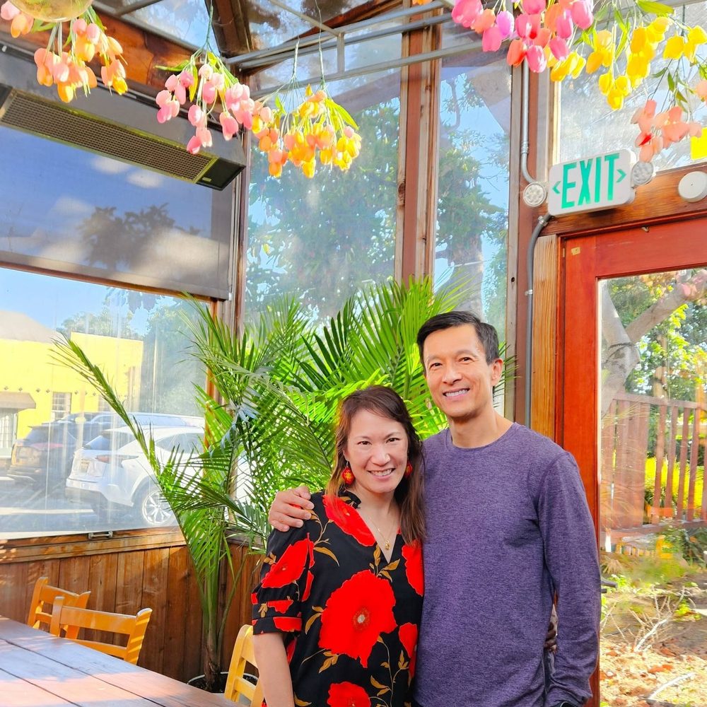 Lao Garden - Really beautiful back patio - Laotian Near Me - Berkeley, California