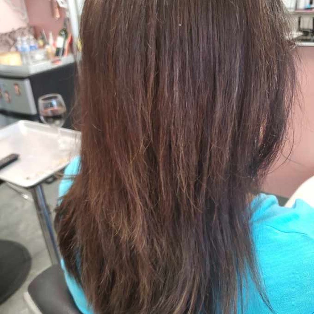 Glam Studio - Before cut - Hair Extensions Near Me - Monrovia, California