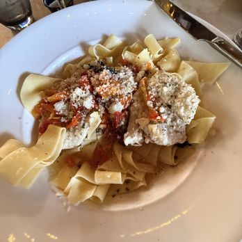 Macaluso's Restaurant - Chicken Macaluso, good but there is so much clear broth at the bottom vs. a sauce that you serve with pasta. - Italian Near Me - Nesquehoning, Pennsylvania