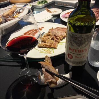 Chang'an - How can I push it up a level? Deep fried lamb brisket & Chang An duck in 1 bite. Washed down with a 100pt masterpiece wine - Asian Fusion Near Me - Tustin, California Chang'an - How can I push it up a level? Deep fried lamb brisket & Chang An duck in 1 bite. Washed down with a 100pt masterpiece wine - Asian Fusion Near Me - Tustin, California