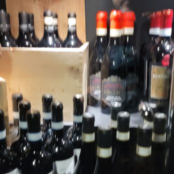Forcella - rows of wine bottles in a wine shop - Italian Near Me - Boston, Massachusetts