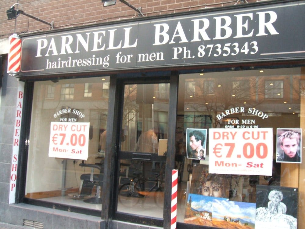 PARNELL BARBER Updated August 2024 193 Parnell St, Dublin, Republic