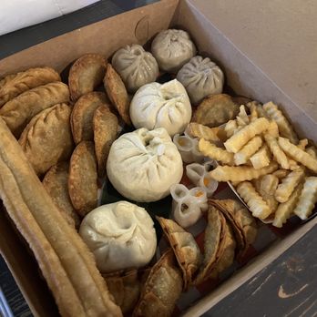 Bold Dumpling - The Family Platter comes with so much food! - Chinese Near Me - Annandale, Virginia
